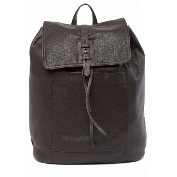 Cole Haan Pebbled Leather Backpack - Picture 1 of 10